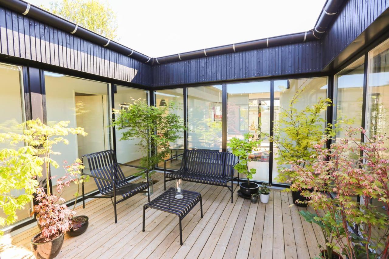 哥本哈根Modern Architecture Atrium House别墅 外观 照片