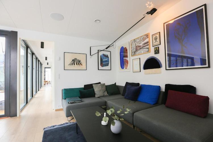 哥本哈根Modern Architecture Atrium House别墅 外观 照片